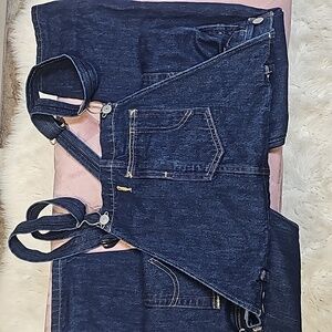 Levis denim overalls